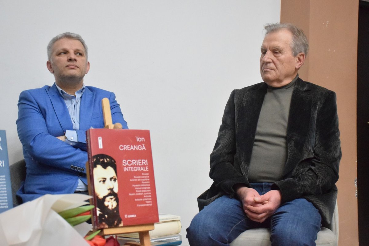 Creangă, sărbătorit la Iași prin lansarea Scrierilor integrale 356575