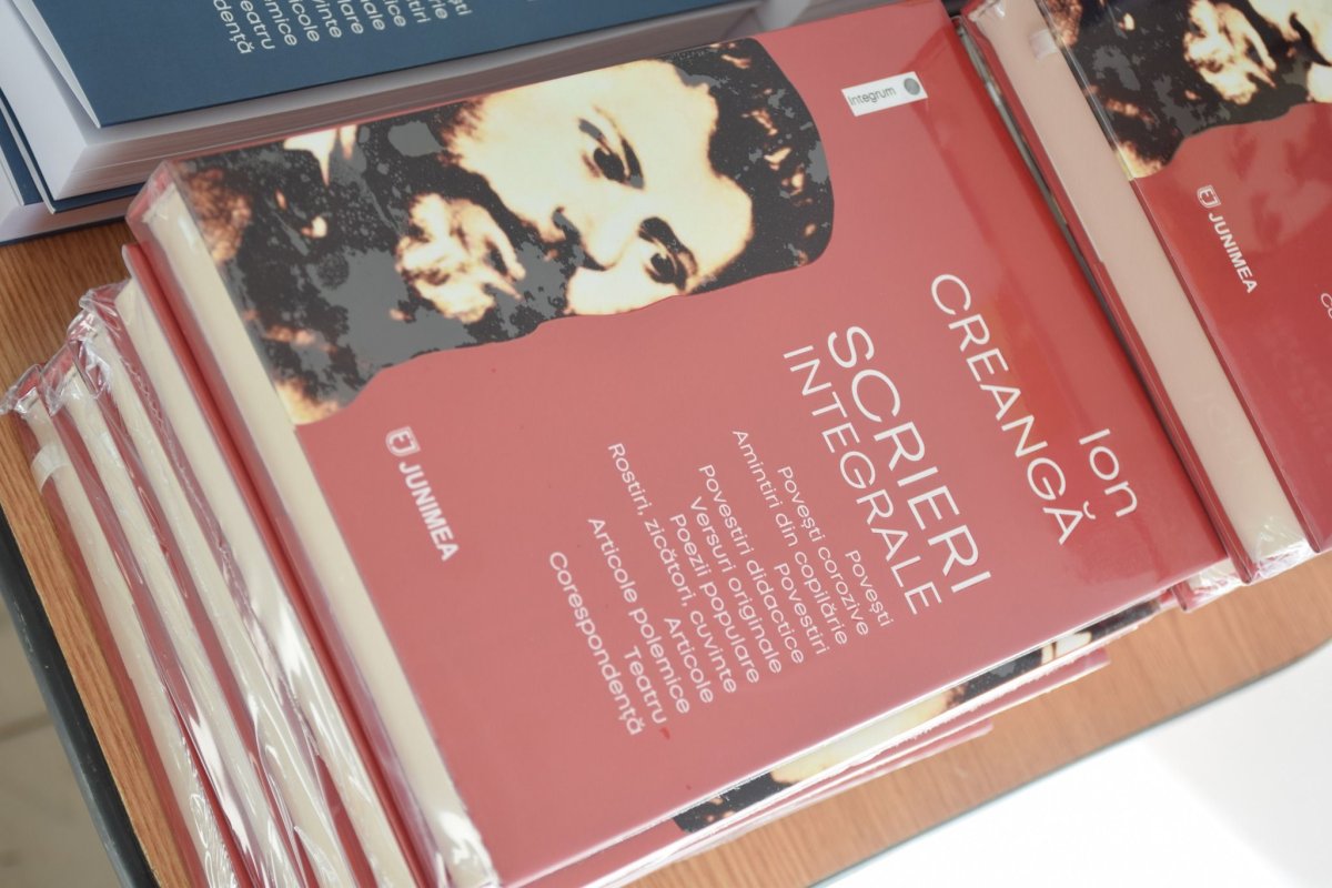 Creangă, sărbătorit la Iași prin lansarea Scrierilor integrale 356576