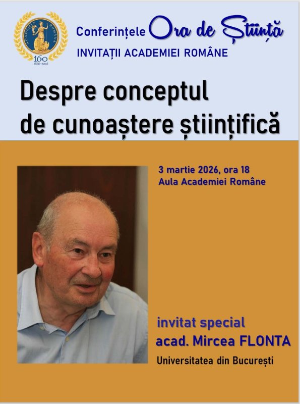 „Despre conceptul de cunoaștere științifică” 356643