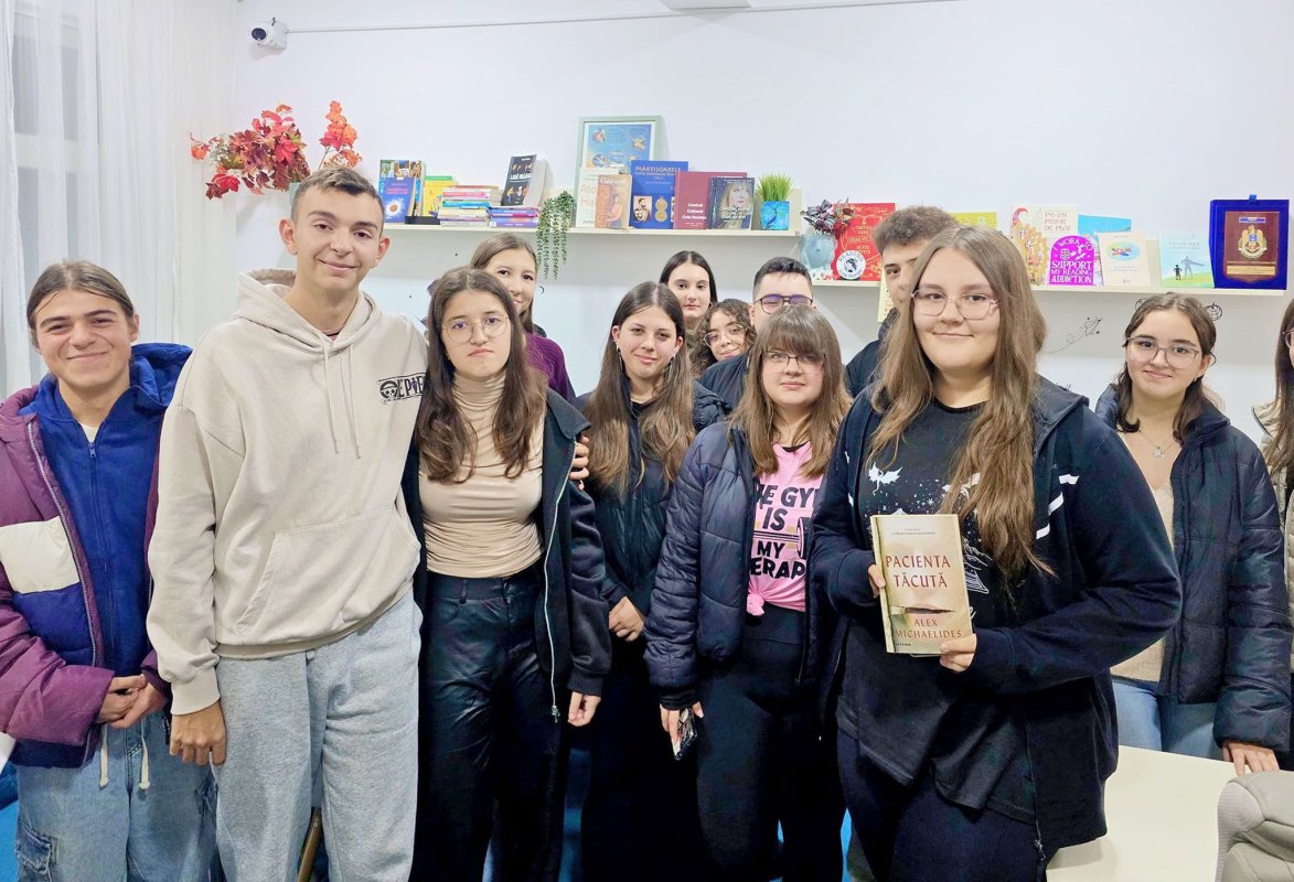 La un liceu de lângă Iași, copiii s-au molipsit de bucuria lecturii 356655