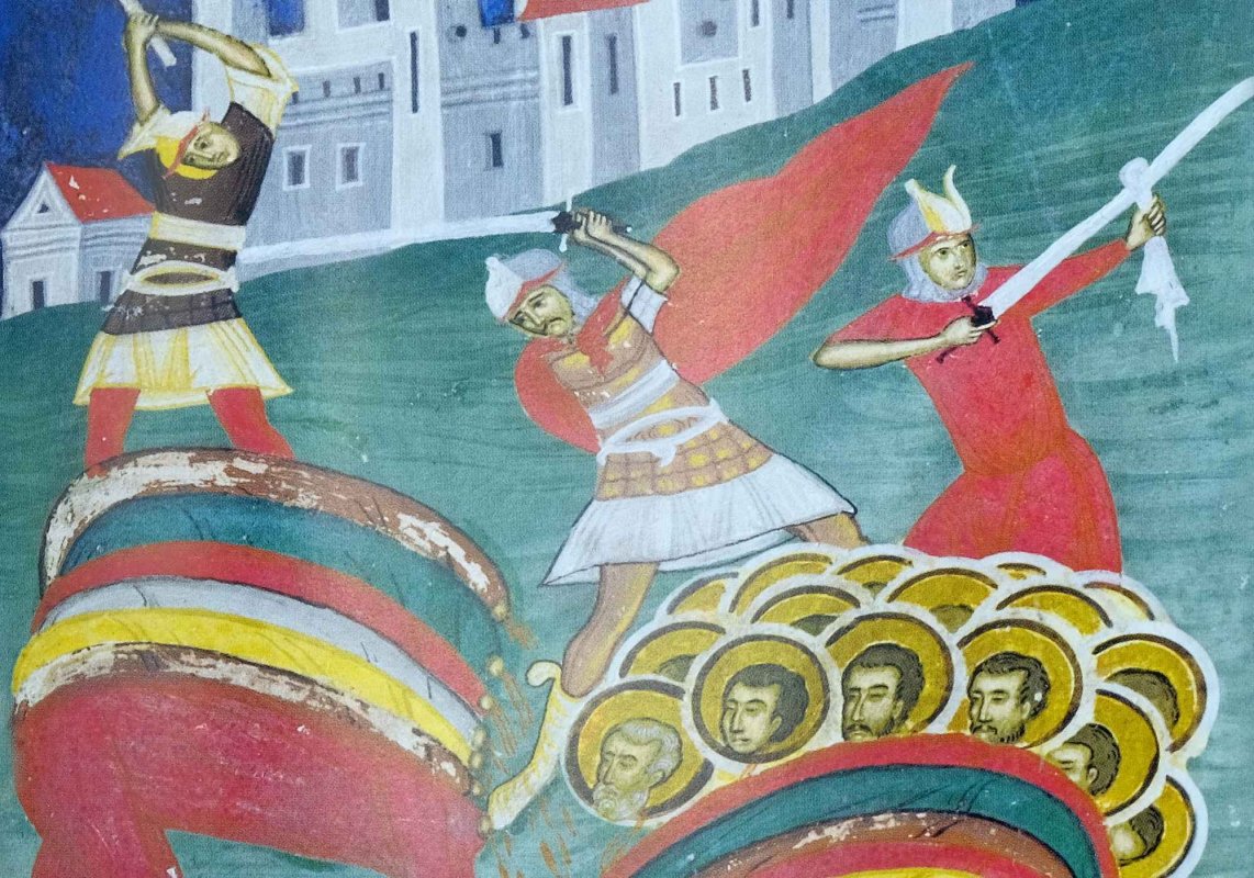 Sf. 42 de Mucenici din Amoreea; Aflarea Sfintei Cruci 356827