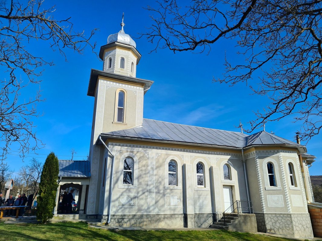 Binecuvântarea lucrărilor la casa parohială din Gârbău Dejului, judeţul Cluj 357517