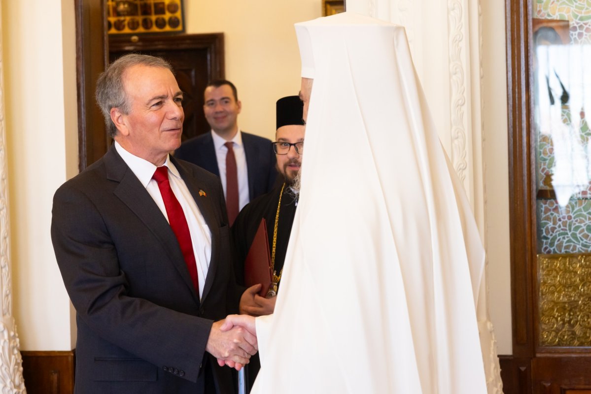 Noul ambasador al SUA la București, în vizită de prezentare la Patriarhia Română 357708