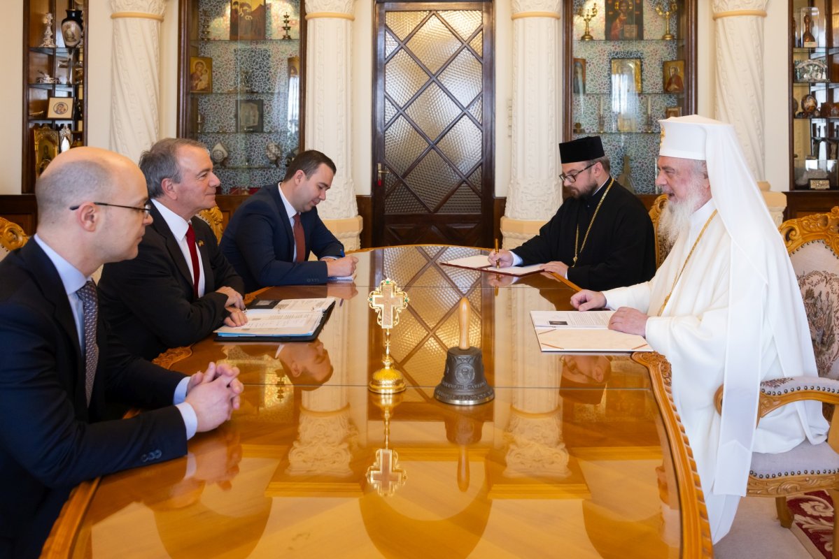 Noul ambasador al SUA la București, în vizită de prezentare la Patriarhia Română 357711