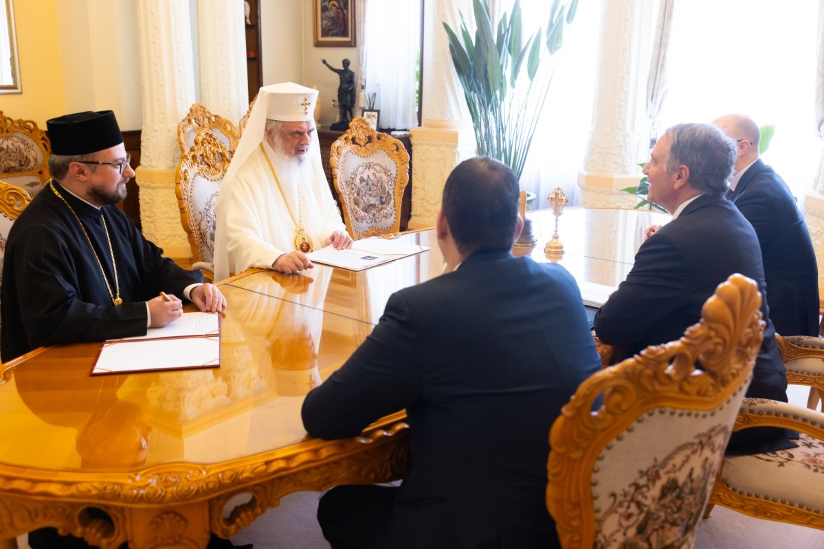 Noul ambasador al SUA la București, în vizită de prezentare la Patriarhia Română 357714