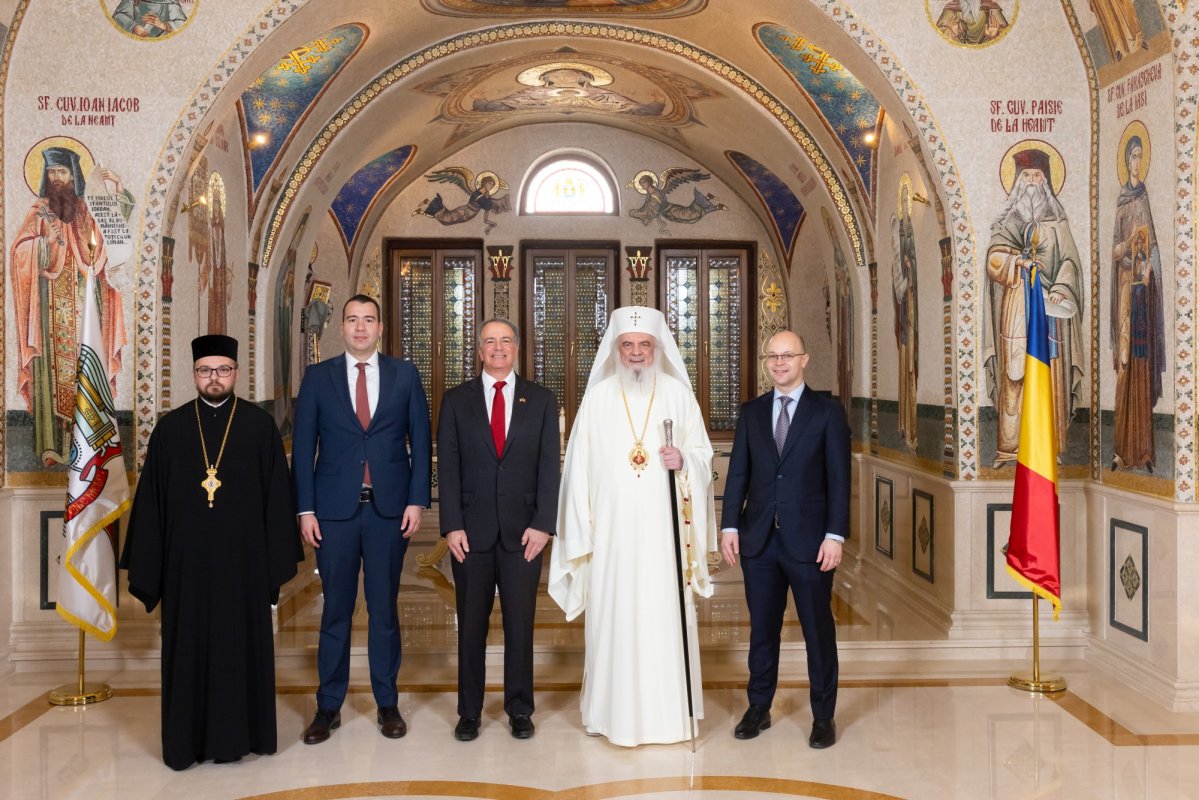 Noul ambasador al SUA la București, în vizită de prezentare la Patriarhia Română 357716