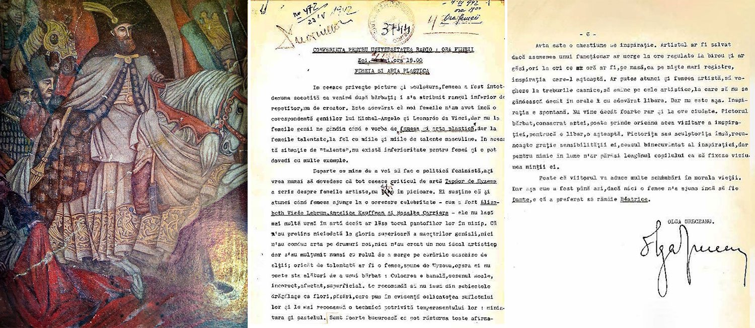 Olga Greceanu - femeia și arta plastică 357649