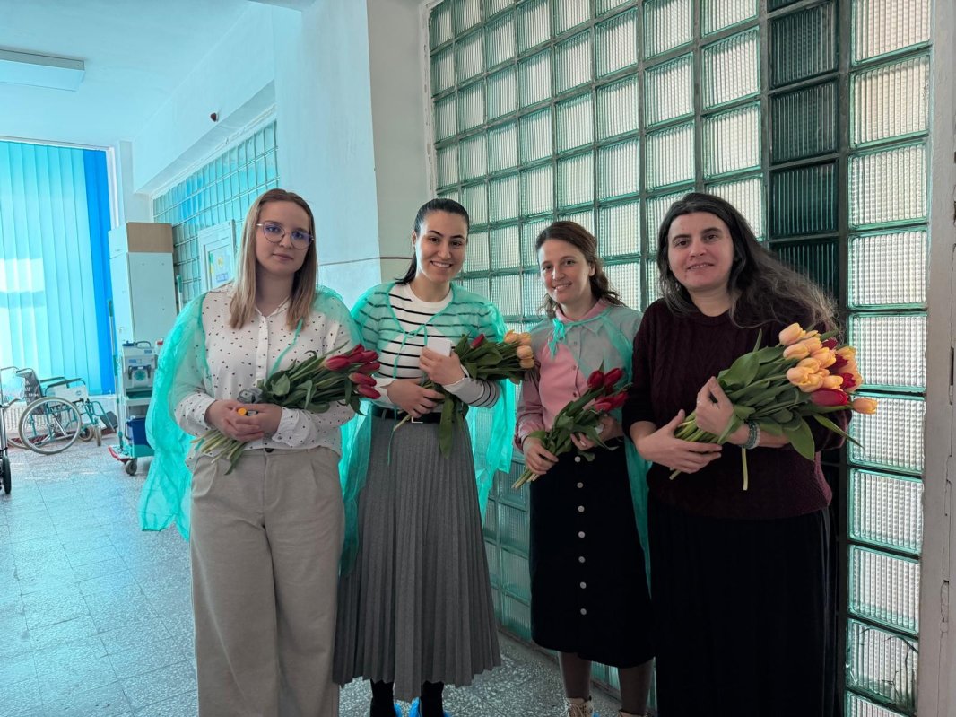Proiectul „Flori pentru mămici”, la Spitalul de Obstetrică‑Ginecologie Ploiești 357782