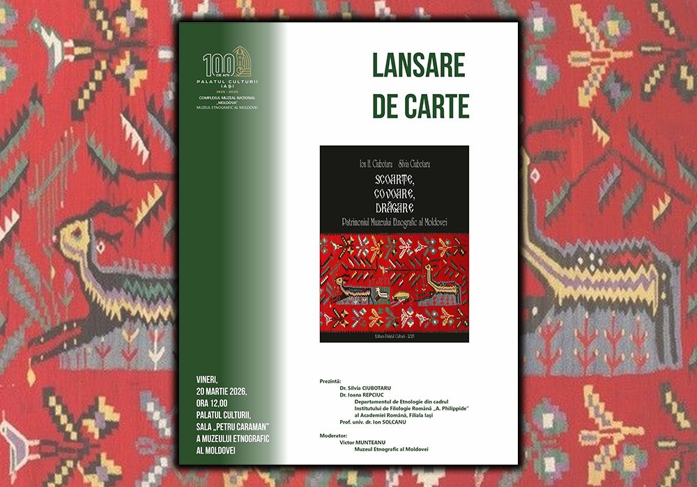 Volum dedicat covoarelor moldovenești, lansat la Iași 357830