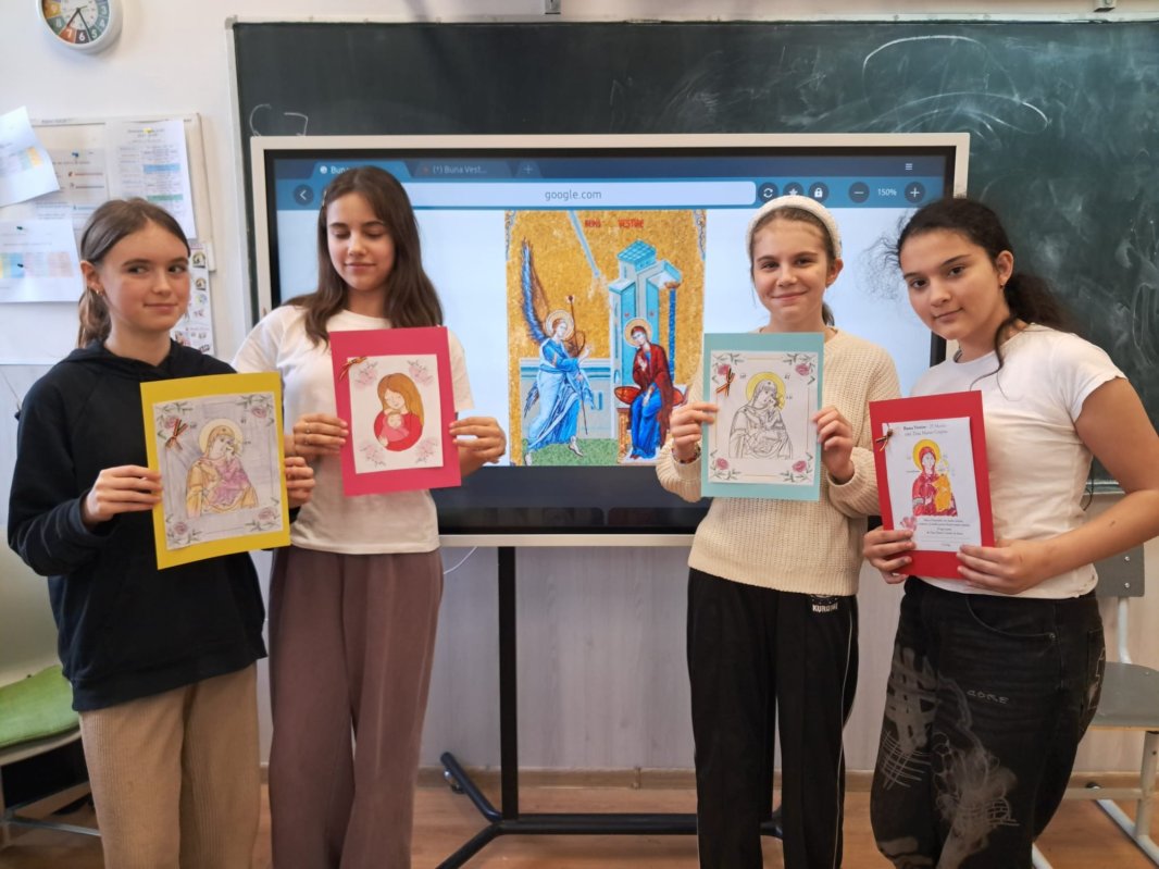 Educație și credință prin pictură la Biserica „Buna Vestire”-Belu din Capitală 358233