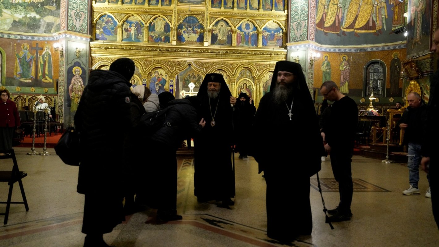 Denia Acatistului Bunei Vestiri, săvârșită la Catedrala Mitropolitană din Sibiu 358479