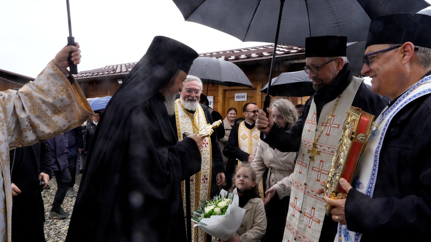 Piatră de temelie pentru noua biserică din Cisnădie‑Cartierul Arhitecţilor 358597