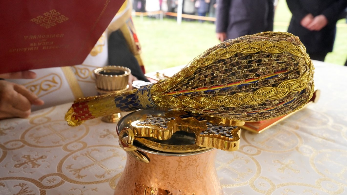 Piatră de temelie pentru noua biserică din Cisnădie‑Cartierul Arhitecţilor 358602