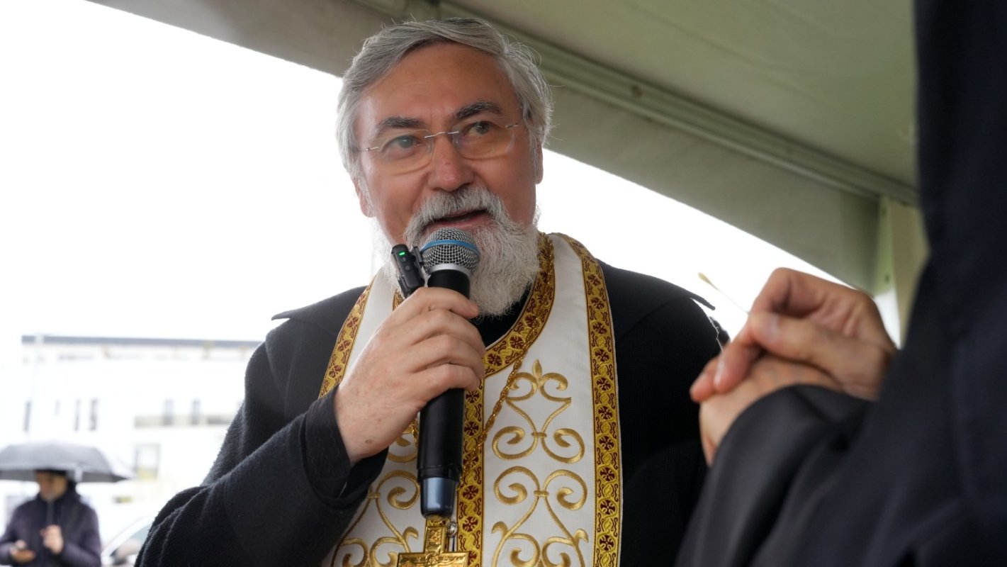 Piatră de temelie pentru noua biserică din Cisnădie‑Cartierul Arhitecţilor 358607