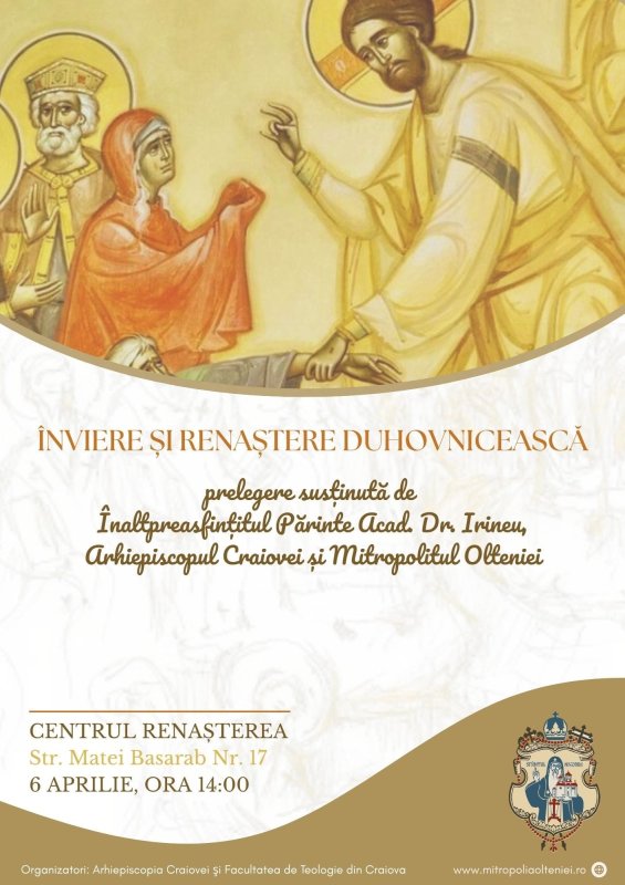 Prelegerea „Înviere și renaștere duhovnicească” la Craiova 358644