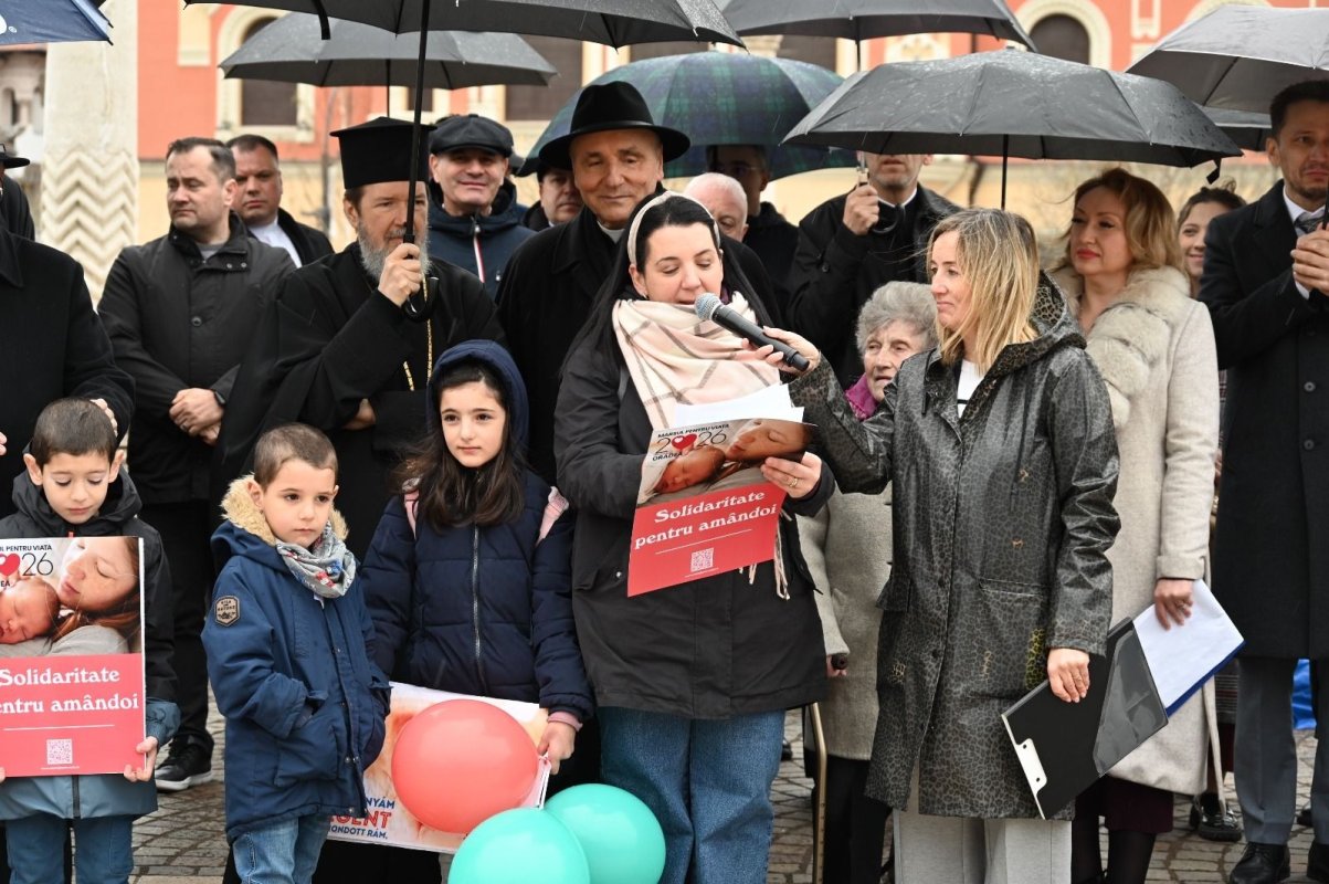 „Solidaritate pentru amândoi”, eveniment pro‑viaţă la Oradea 358726