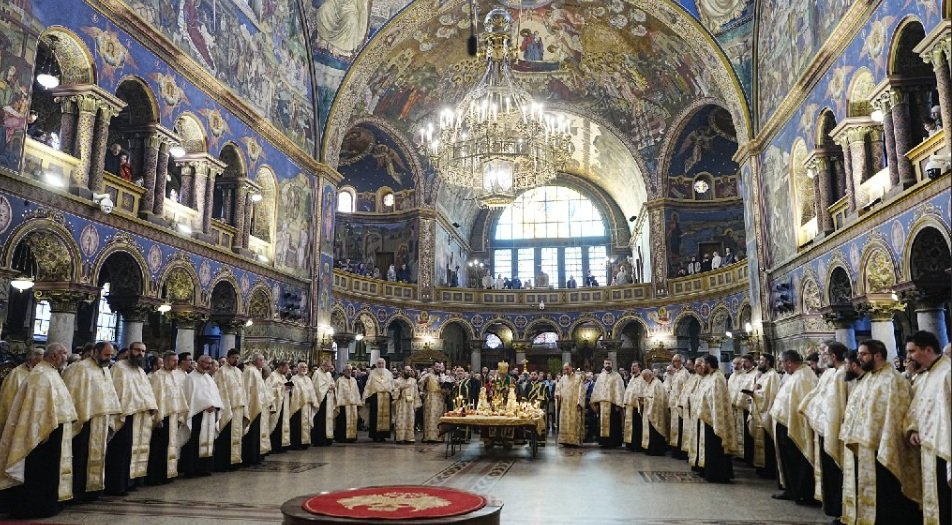 Procesiunea din Sâmbăta Floriilor la Catedrala Mitropolitană din Sibiu 359139