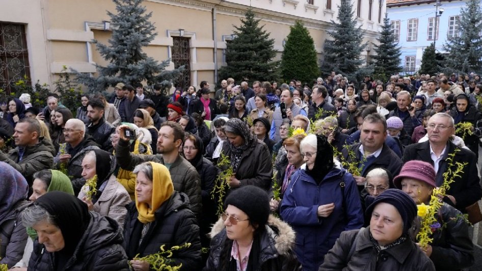 Procesiunea din Sâmbăta Floriilor la Catedrala Mitropolitană din Sibiu 359145