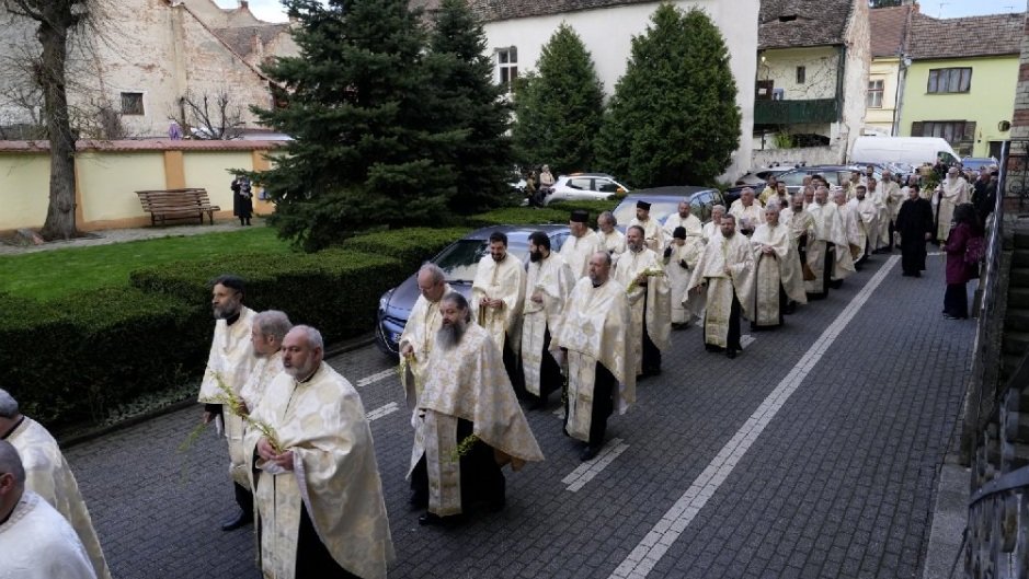 Procesiunea din Sâmbăta Floriilor la Catedrala Mitropolitană din Sibiu 359147