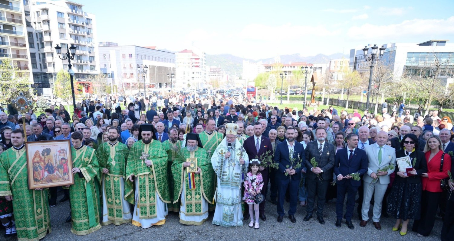 Băimărenii în procesiune de Florii 359318