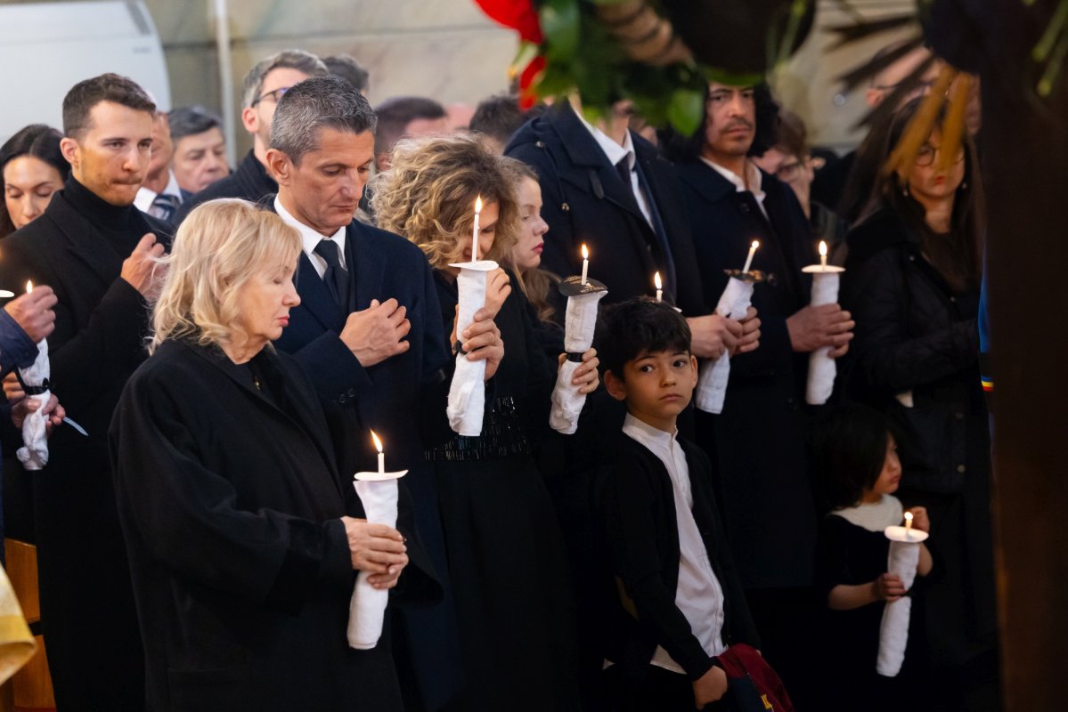 Mircea Lucescu a fost condus pe ultimul drum 359650