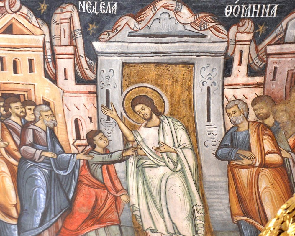 Încredinţarea Apostolului Toma în a opta zi de la Învierea Domnului  360475