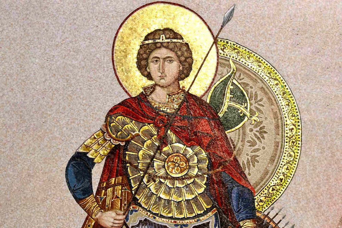 Sf. Mare Mc. Gheorghe, purtătorul de biruinţă; Sf. Mc. Valerie 360732