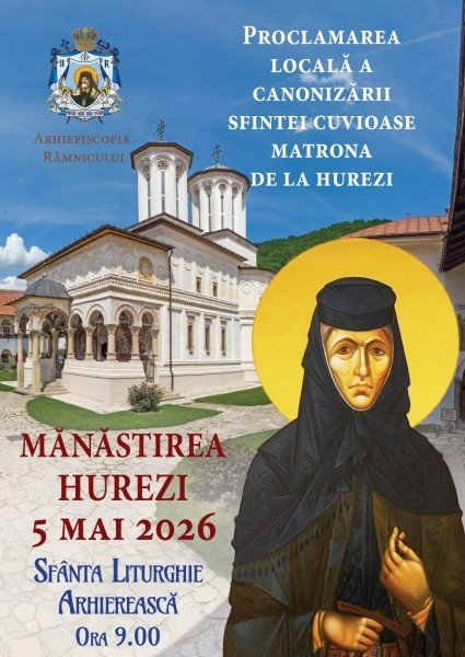 Proclamarea locală a canonizării Sfintei Cuvioase Matrona de la Hurezi 361251