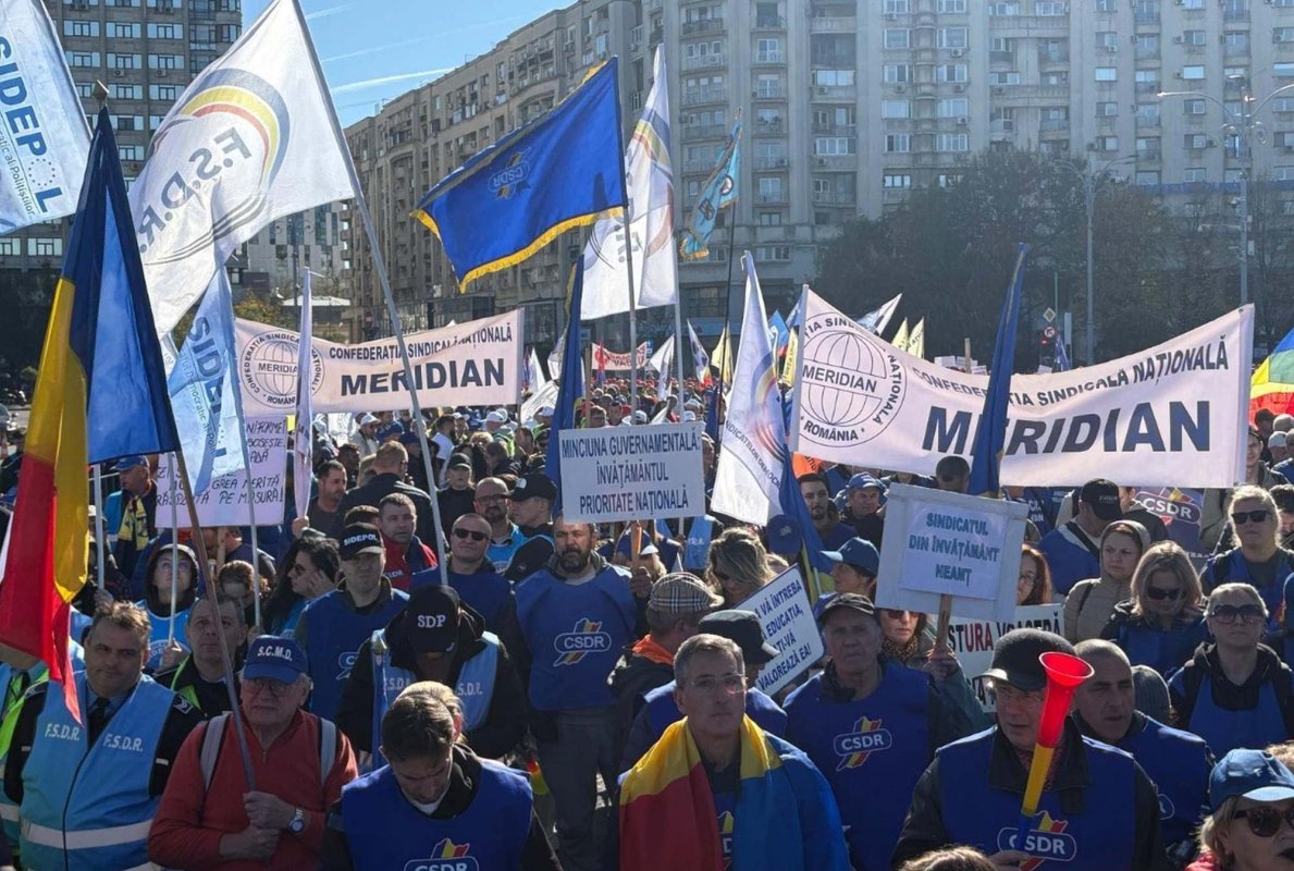 Miting sindical la București 361283