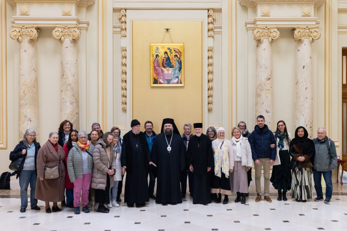 Oaspeți francofoni în vizită la Palatul Patriarhiei 361445