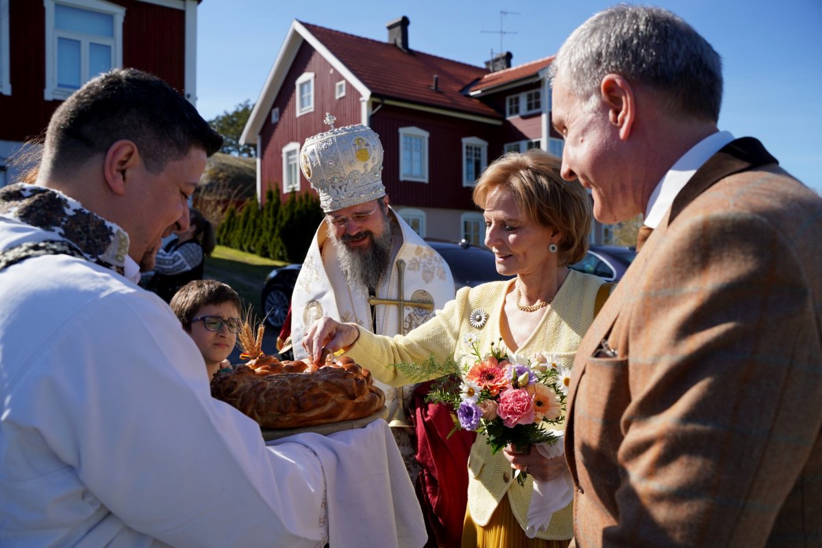 Vizită regală la Centrul eparhial din Stockholm 361627