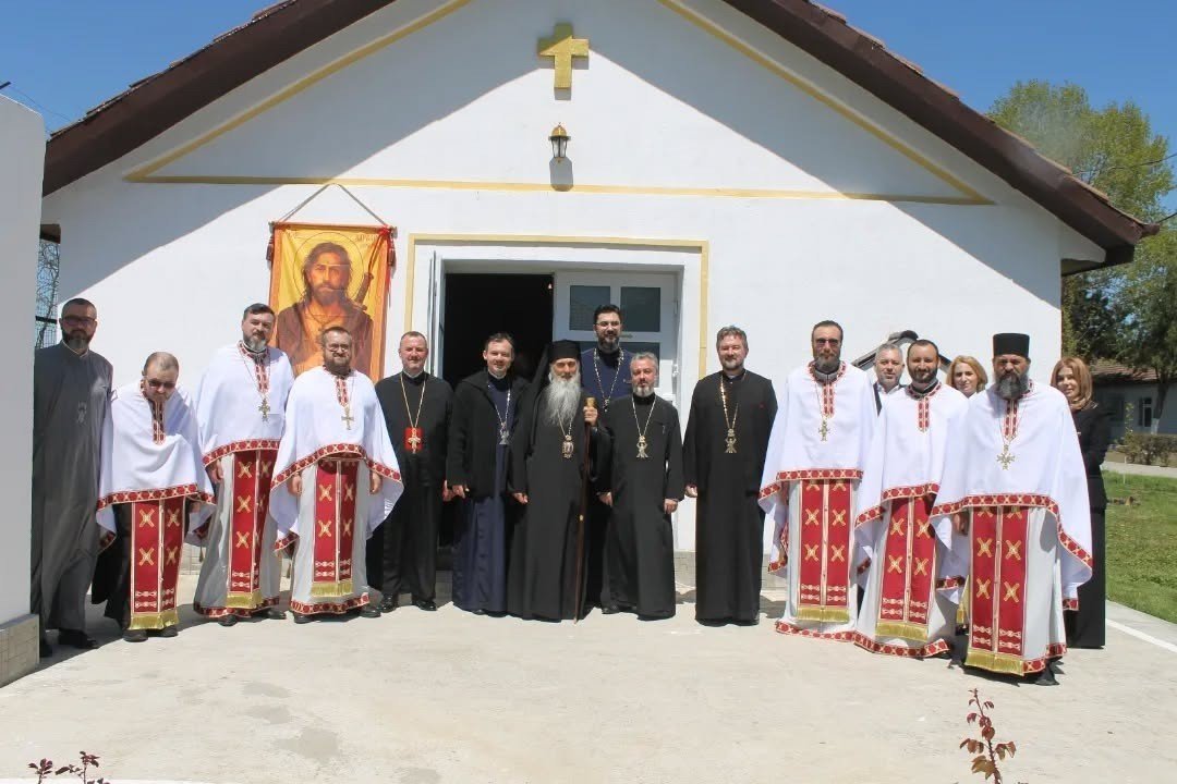 Sfințire de capelă la secția Valu lui Traian a Penitenciarului Poarta Albă 361922