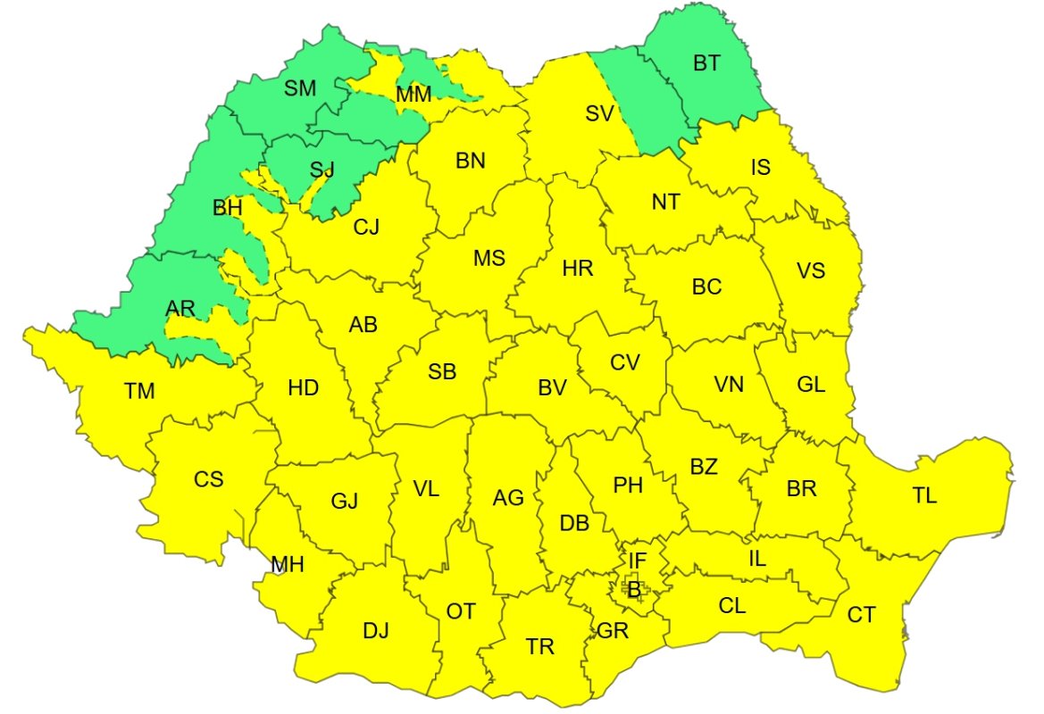 Alertă de vreme rea 362539