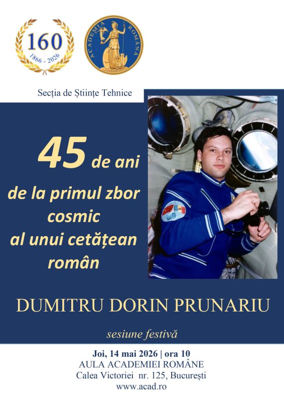 45 de ani de la primul zbor cosmic al unui cetățean român 362684