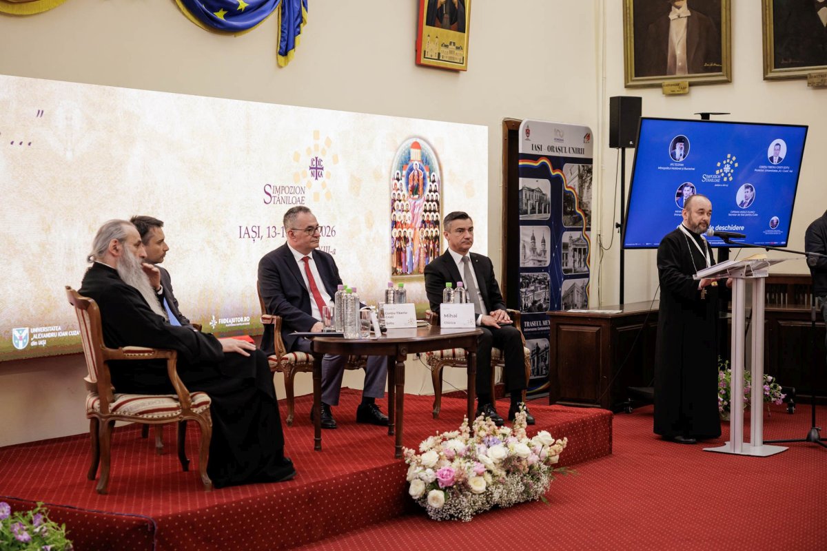 Deschiderea Simpozionului Internațional „Dumitru Stăniloae” la Iași 362664