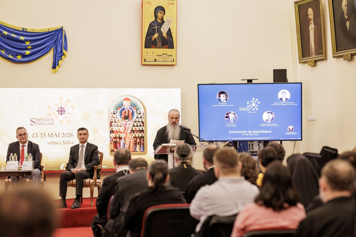 Deschiderea Simpozionului Internațional „Dumitru Stăniloae” la Iași 362665