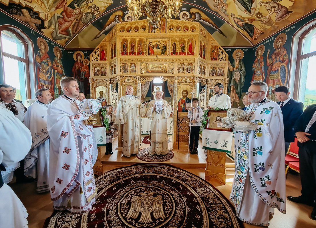 Binecuvântarea lucrărilor la biserica din Podirei, Bistriţa-Năsăud 363009