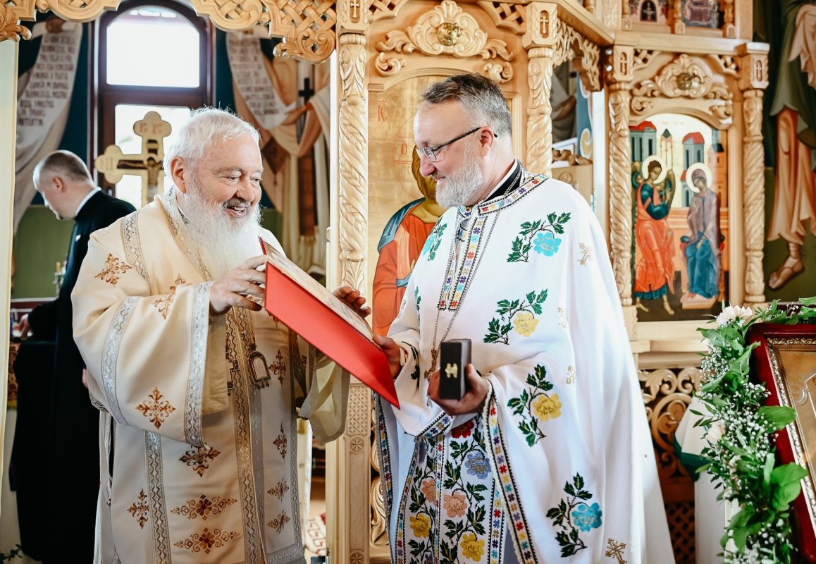 Binecuvântarea lucrărilor la biserica din Podirei, Bistriţa-Năsăud 363011