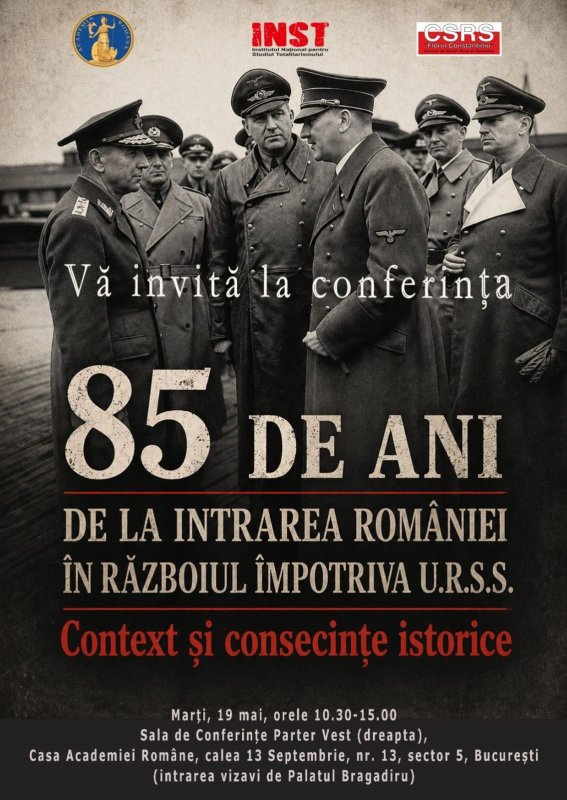 85 de ani de la intrarea României în războiul împotriva URSS 363084