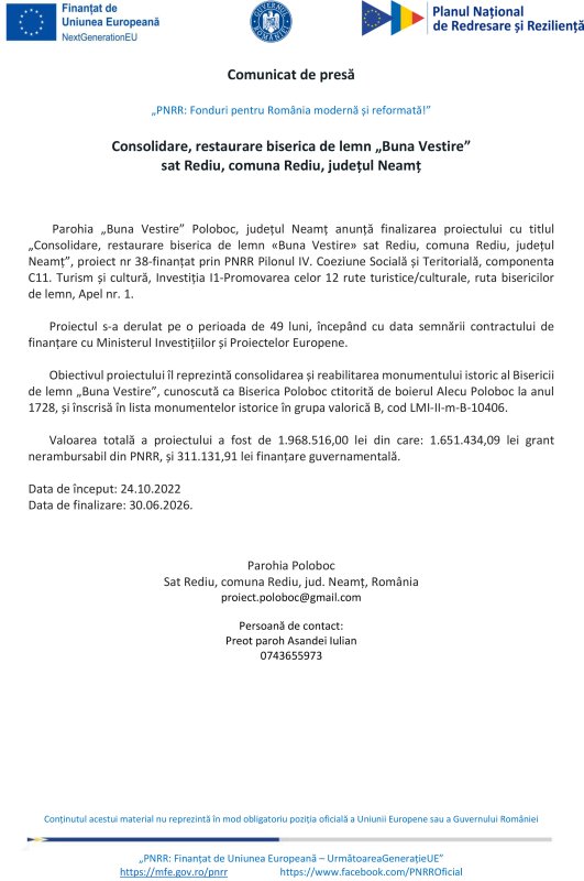 Comunicat de presă 363191