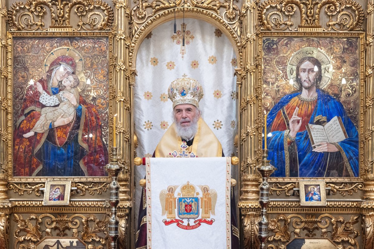 Slujba Privegherii în cinstea a două mari sărbători la Catedrala Patriarhală 363374