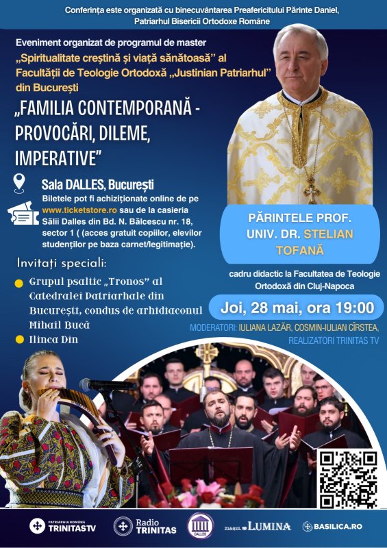 Conferință‑concert despre familie la Sala Dalles din București 363566