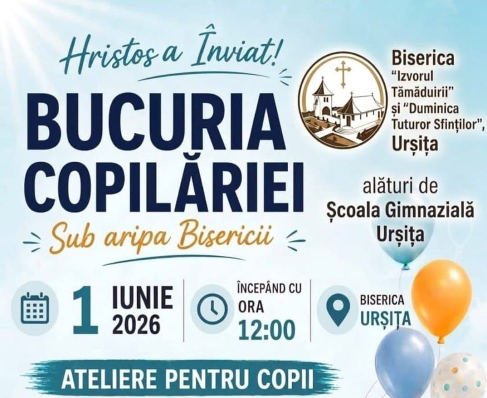 Ziua copiilor în curtea bisericii 363981