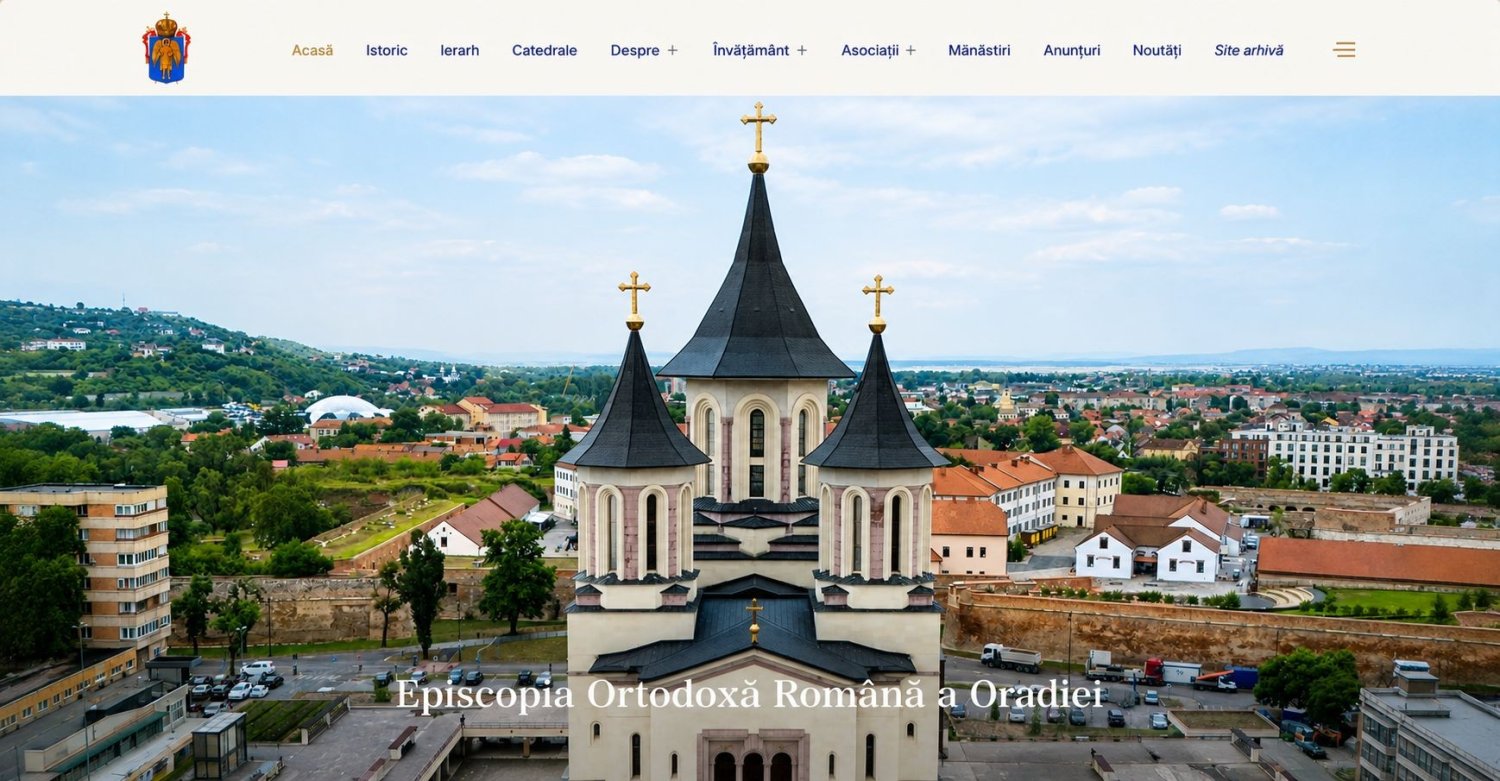 A fost lansat noul site al Episcopiei Oradiei 364032