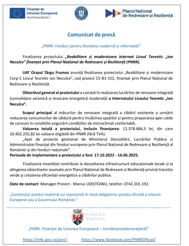 Comunicat de presă 364129