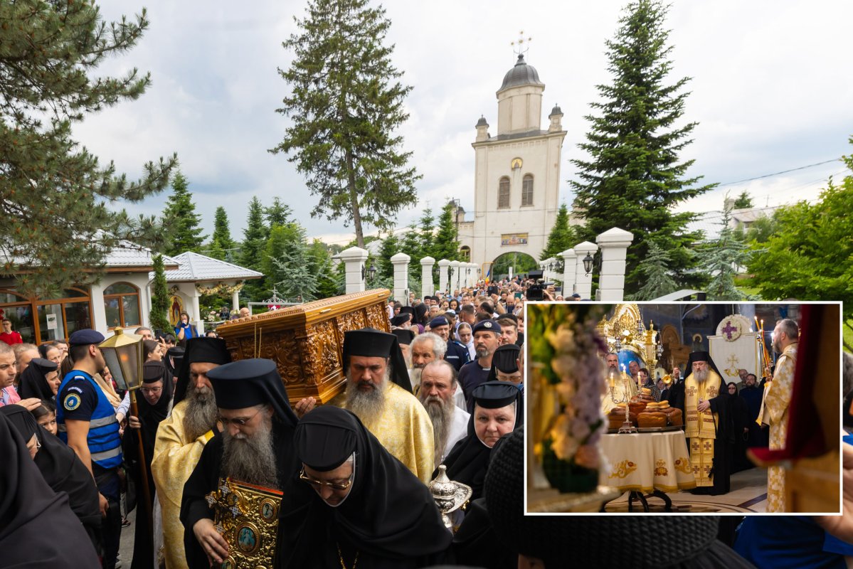 Slujba Privegherii în cinstea Sfintelor Cuvioase Filofteia și Elisabeta de la Mănăstirea Pasărea 364782