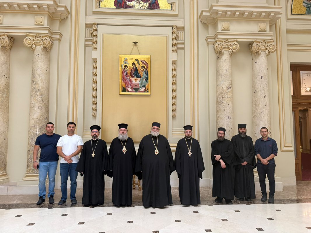 Mitropolitul Isaia de Tamassos și Orinis în vizită la Patriarhia Română 364907