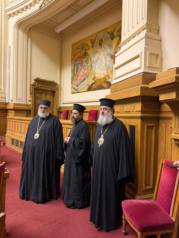 Mitropolitul Isaia de Tamassos și Orinis în vizită la Patriarhia Română 364911