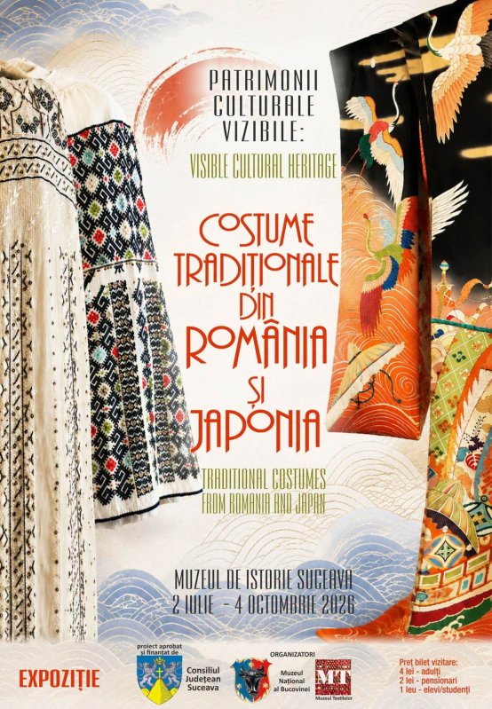 Costume tradiționale din România și Japonia expuse la Suceava 366313