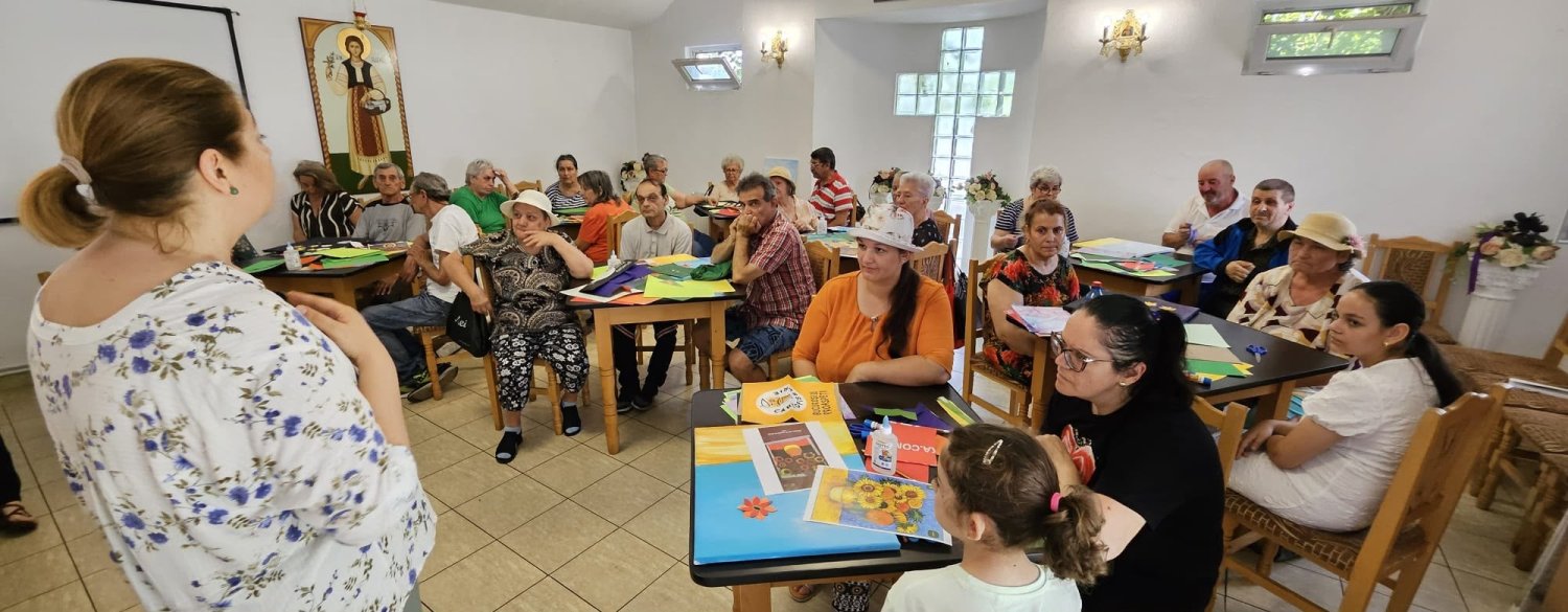 Artă, bucurie și aniversări la Cantina socială „Sfânta Muceniță Filofteia” 366635